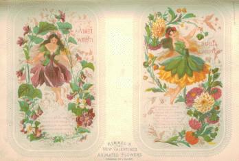 Floral Valentine Cards